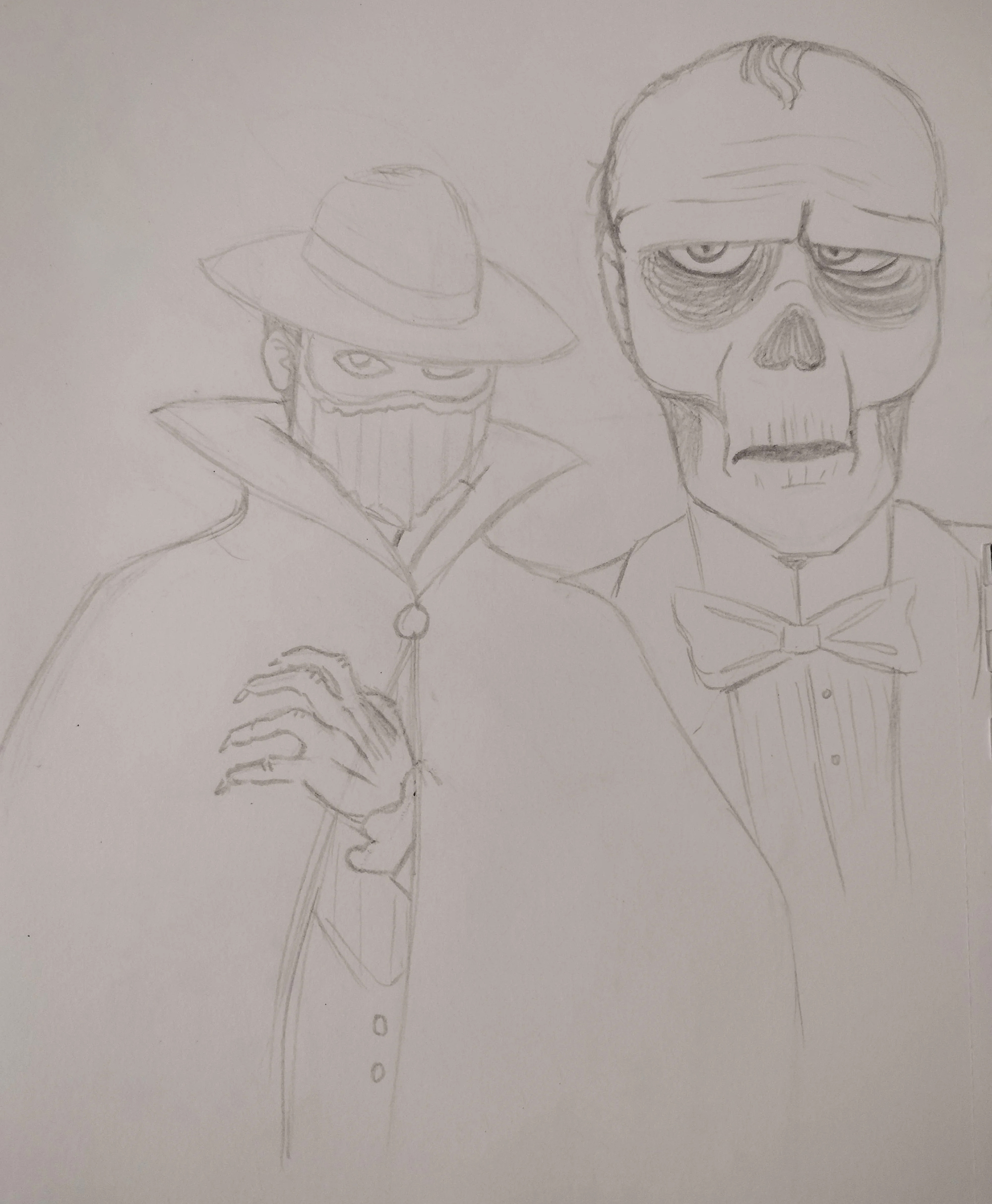 Leroux's Erik, Sketch by Lo