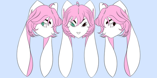 Heterochromia Rabbit Concept by Lo