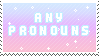 Any Pronouns